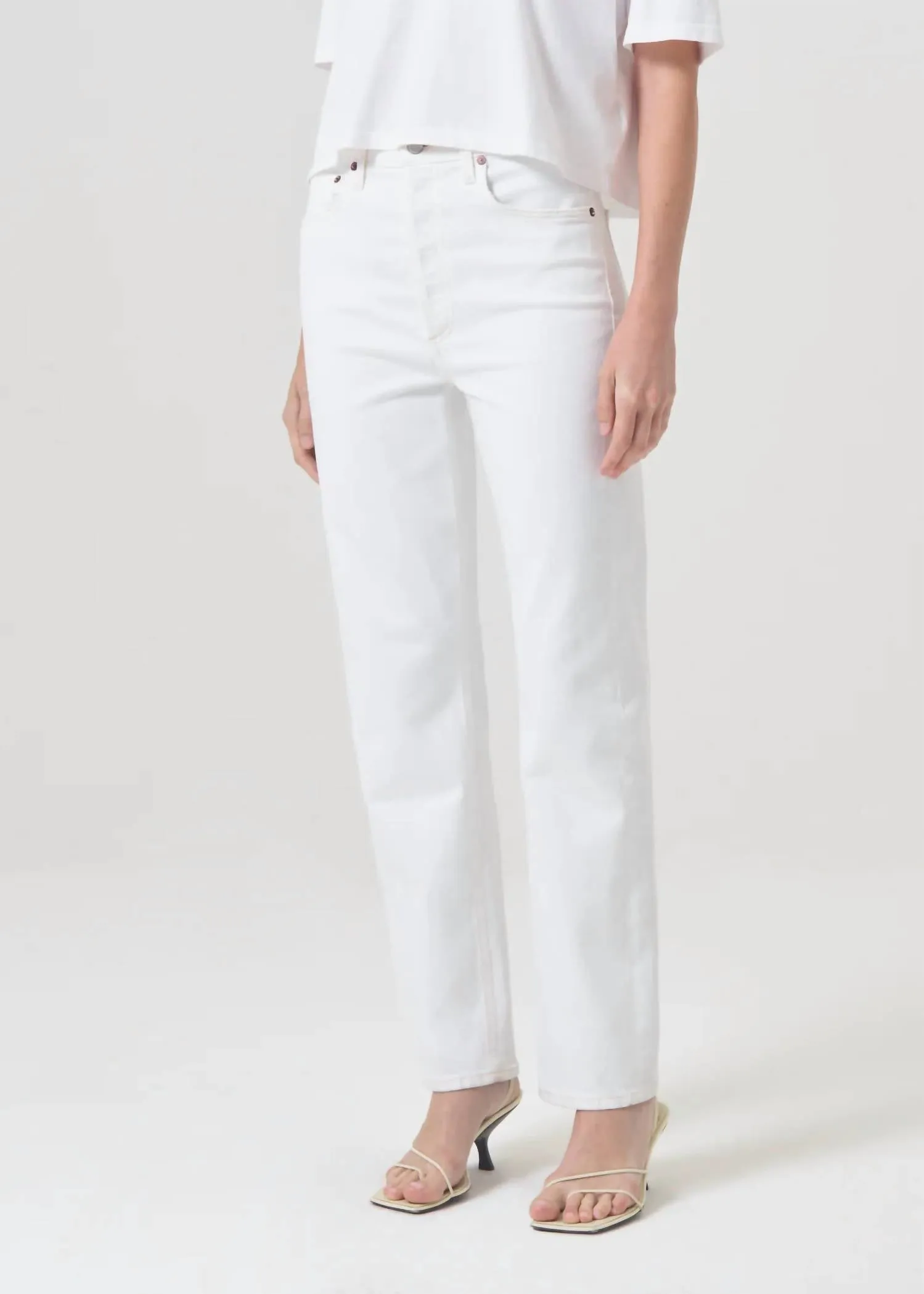 90's High Rise Straight Jeans
