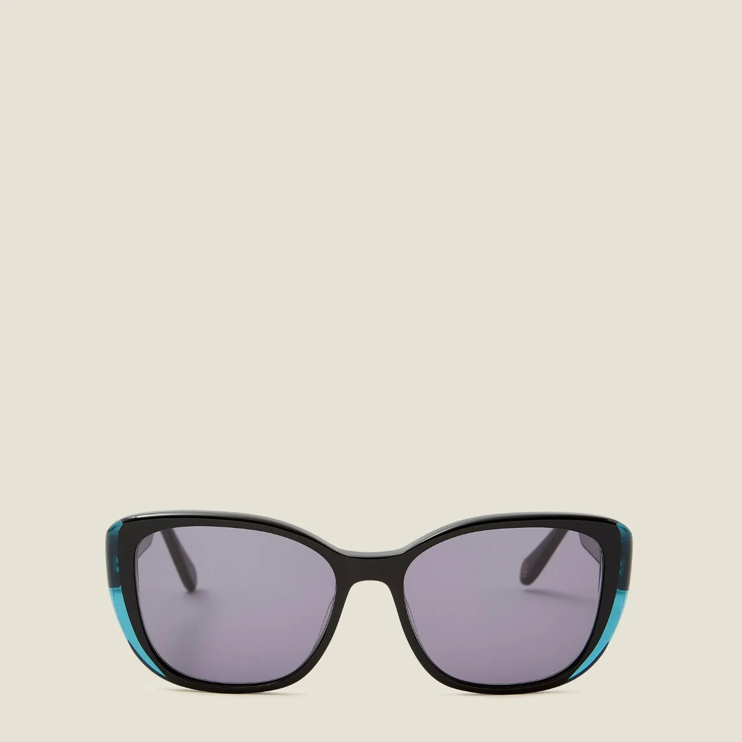 Azalea Sunglasses -  Turquoise & Puzzle Flower Teal