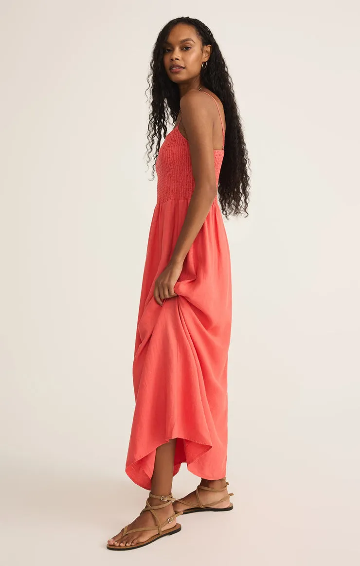 BAYSIDE LINEN MAXI DRESS