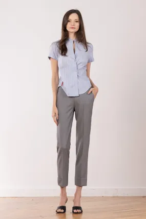 BEN PANT- GREY TROPICAL