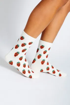Berry Socks - Off White