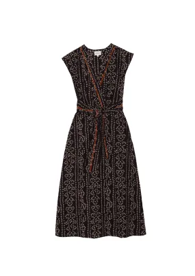 BHANDEJ CROSSOVER DRESS