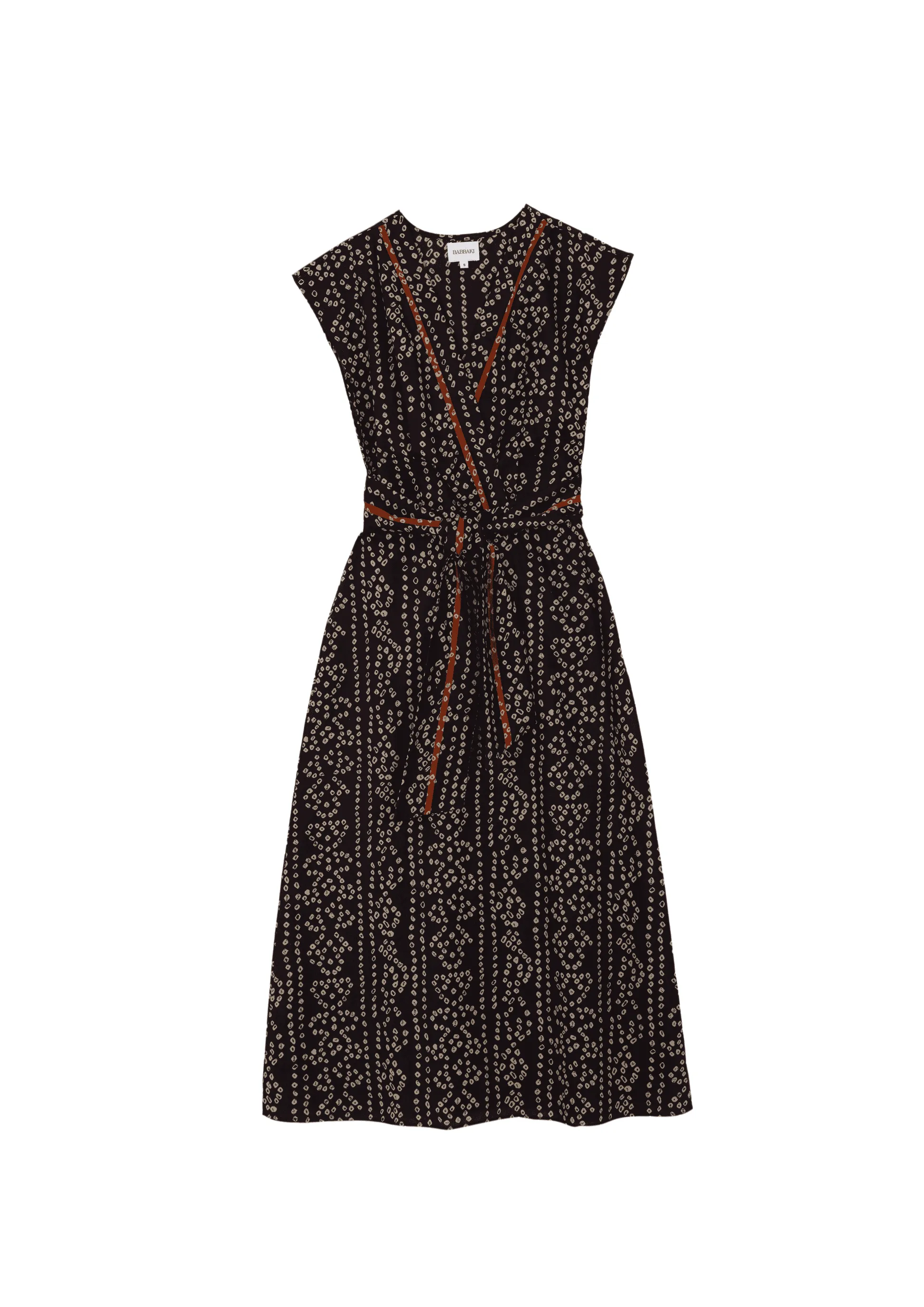 BHANDEJ CROSSOVER DRESS
