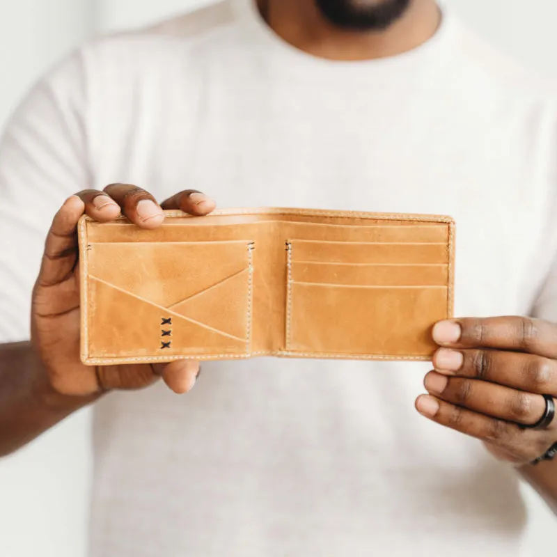Bi-fold Leather Wallet
