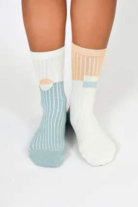 Casey Socks - Seafoam