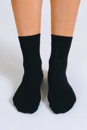 Centre Socks - Black