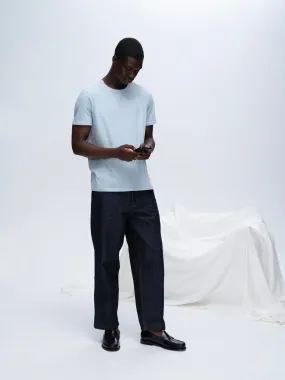Classic Jersey Crew Neck Tee - Blue