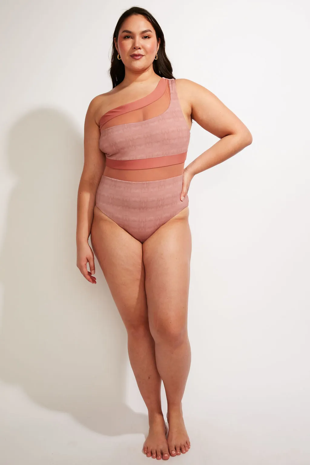 Coast One Piece II - Dusty Rose