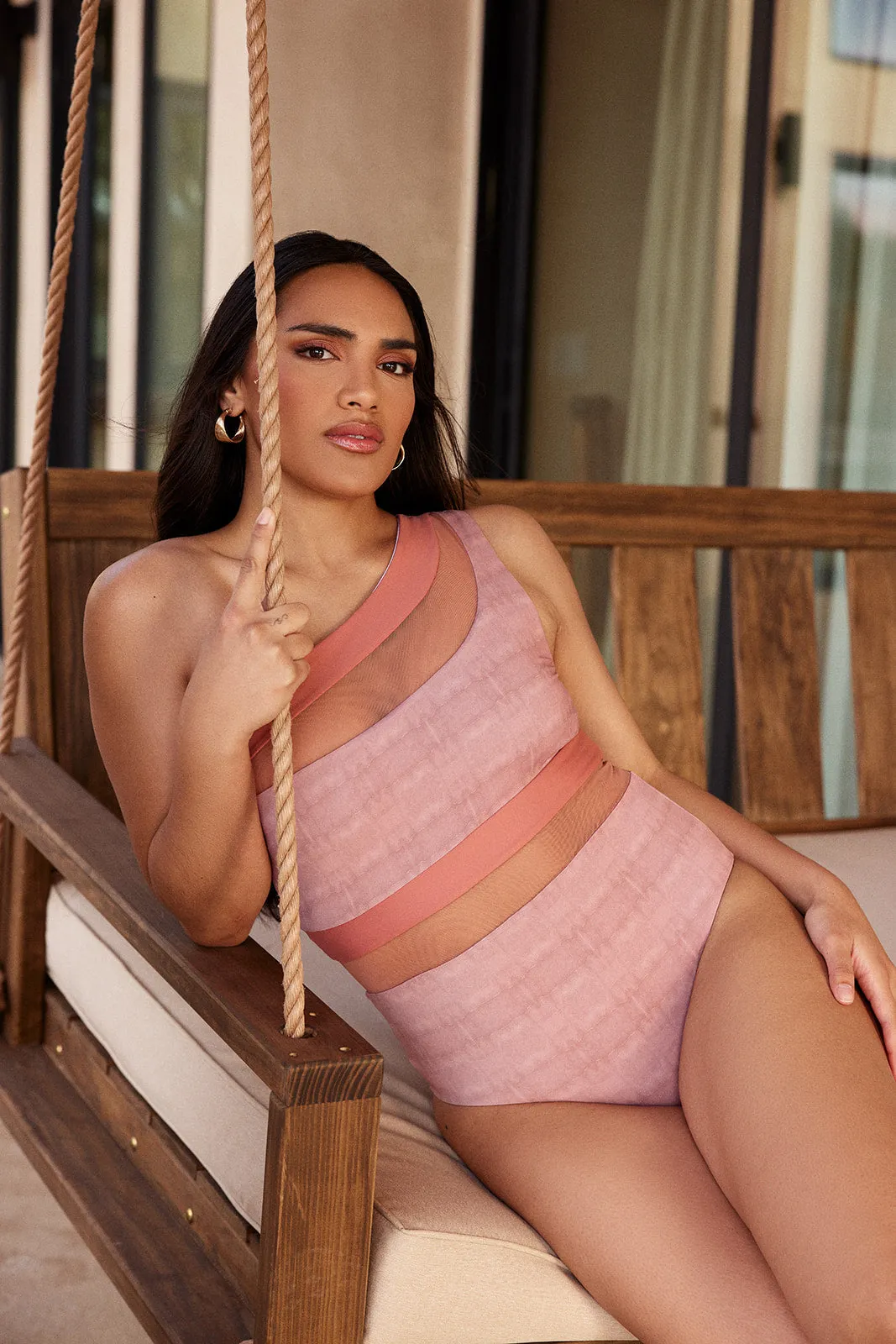 Coast One Piece II - Dusty Rose