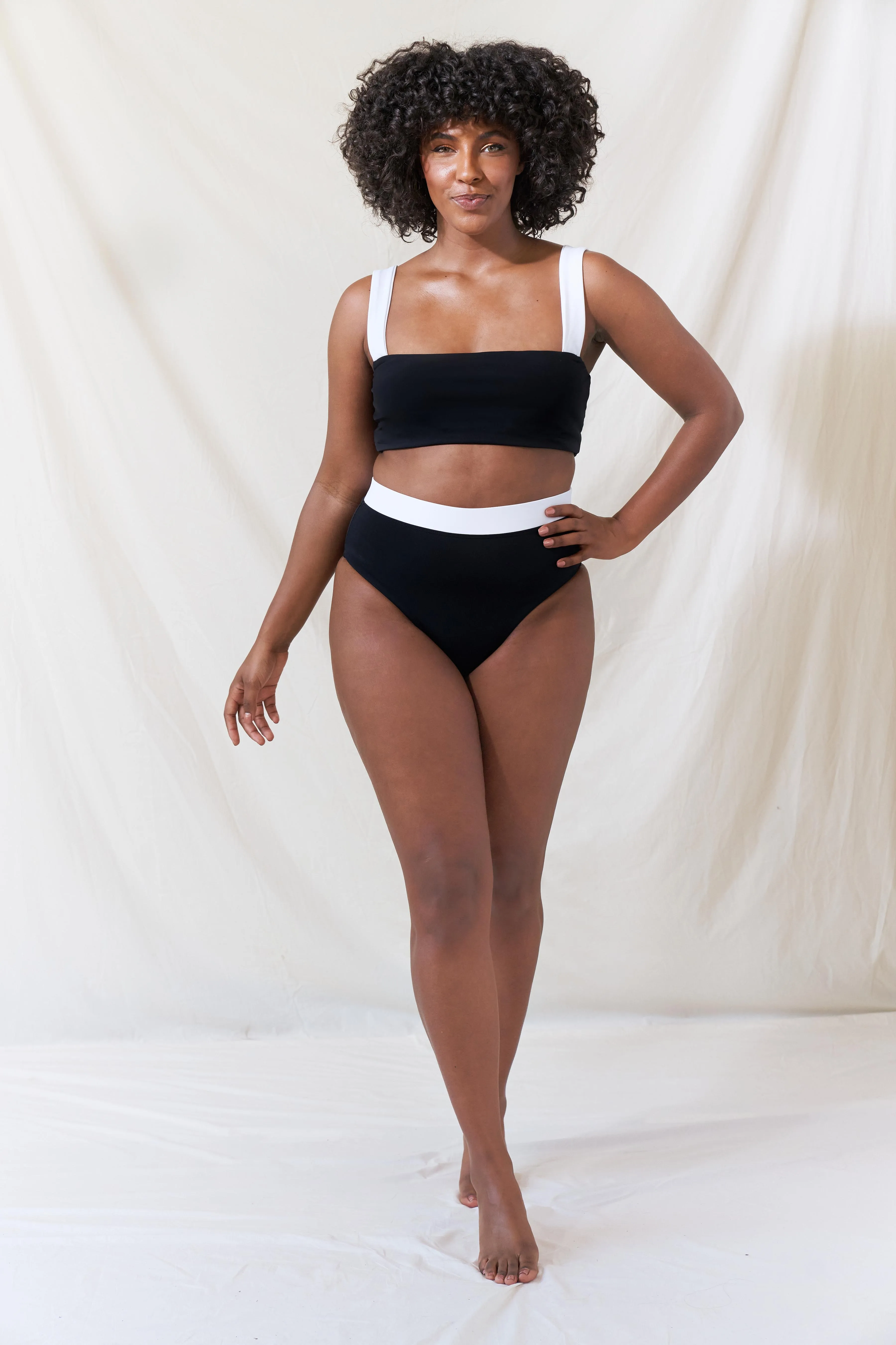 Current Swim Bottom - Black