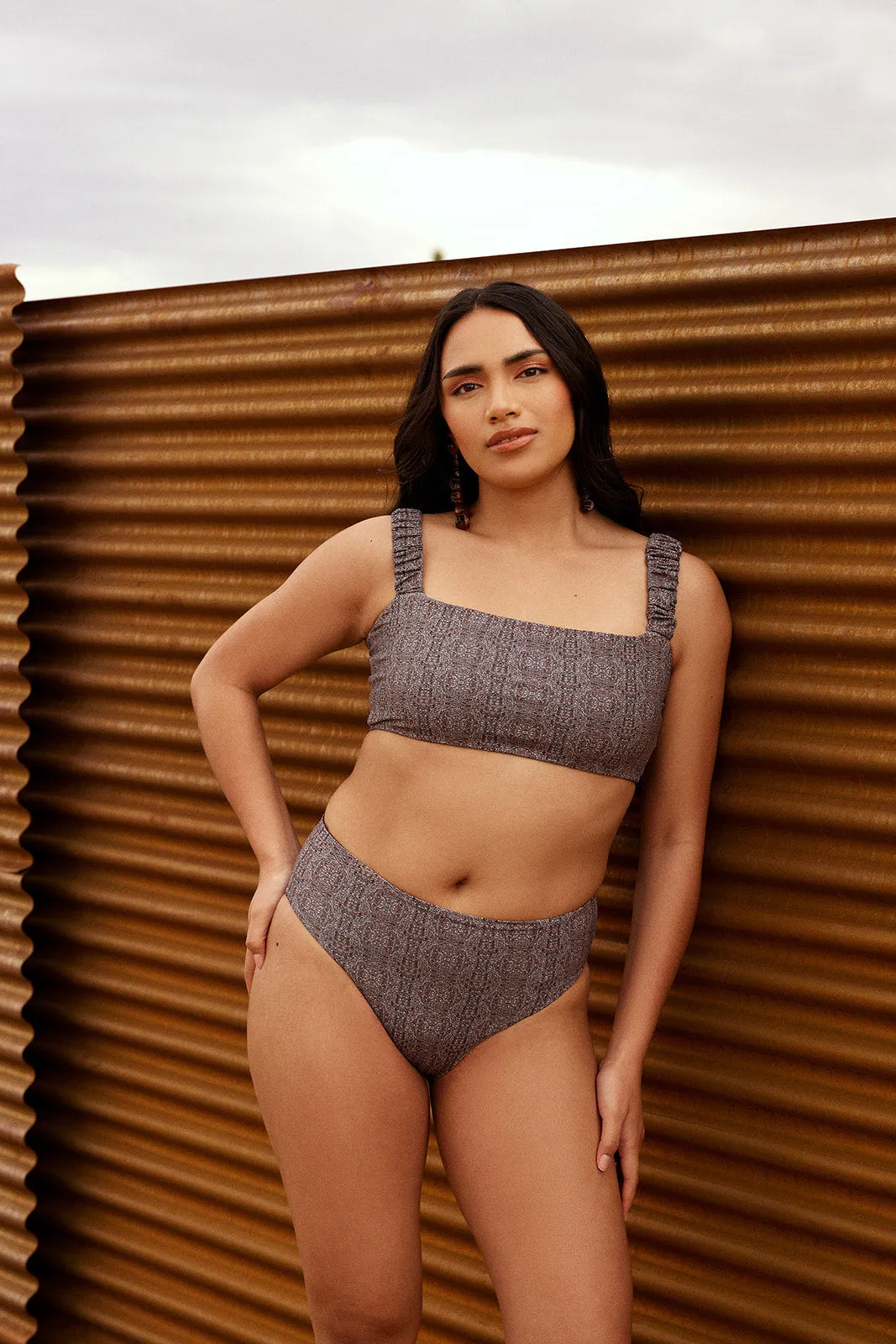 Current Swim Bottom II - Espresso