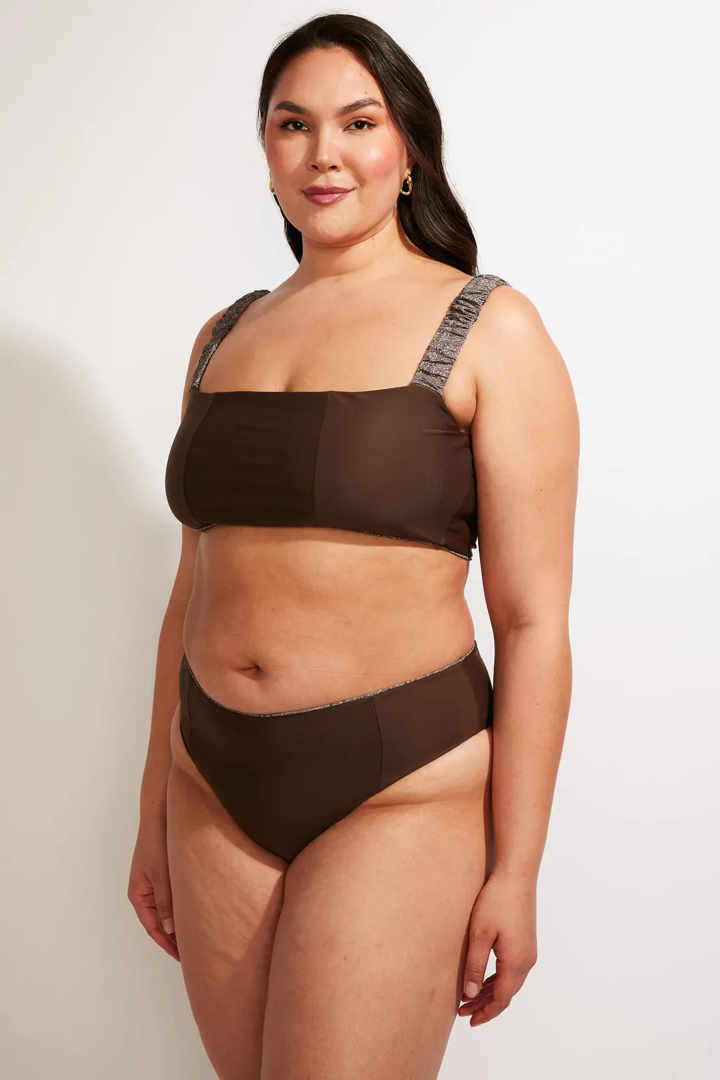 Current Swim Bottom II - Espresso
