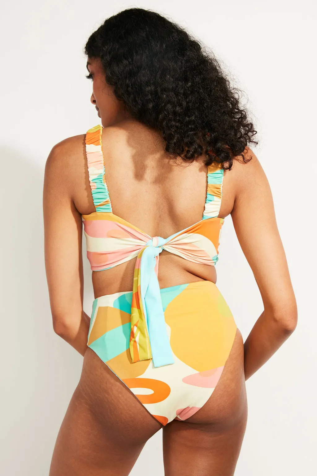 Current Swim Bottom II - Guava Duff