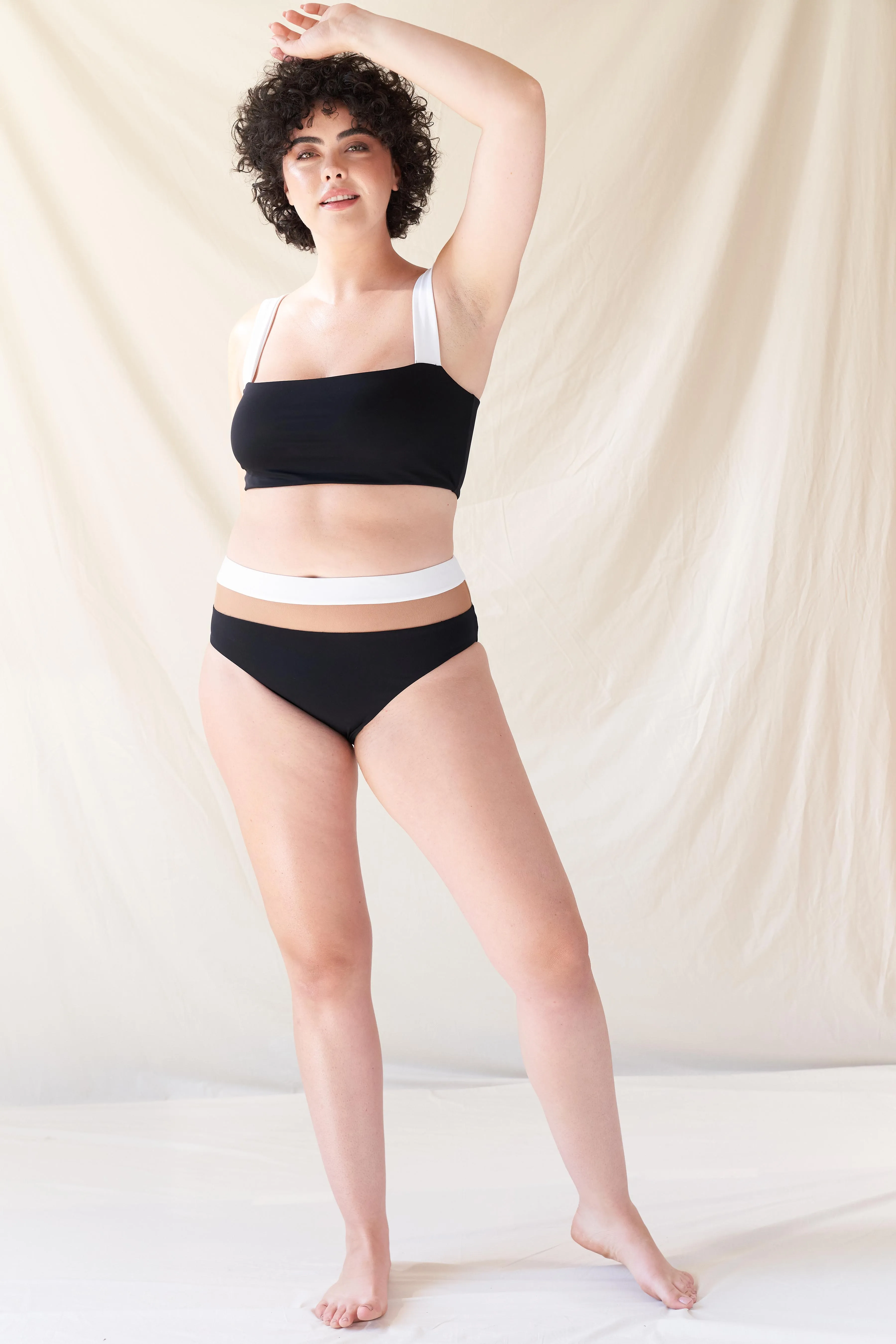 Current Swim Top - Black