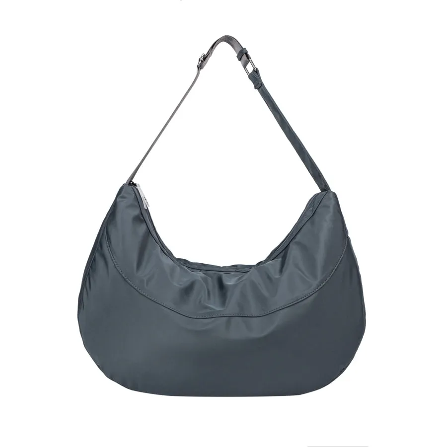 Edna Matte Twill - Graphite Green