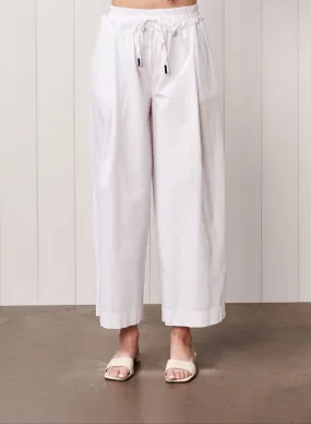 FINE POPLIN DRAWSTRING PANT