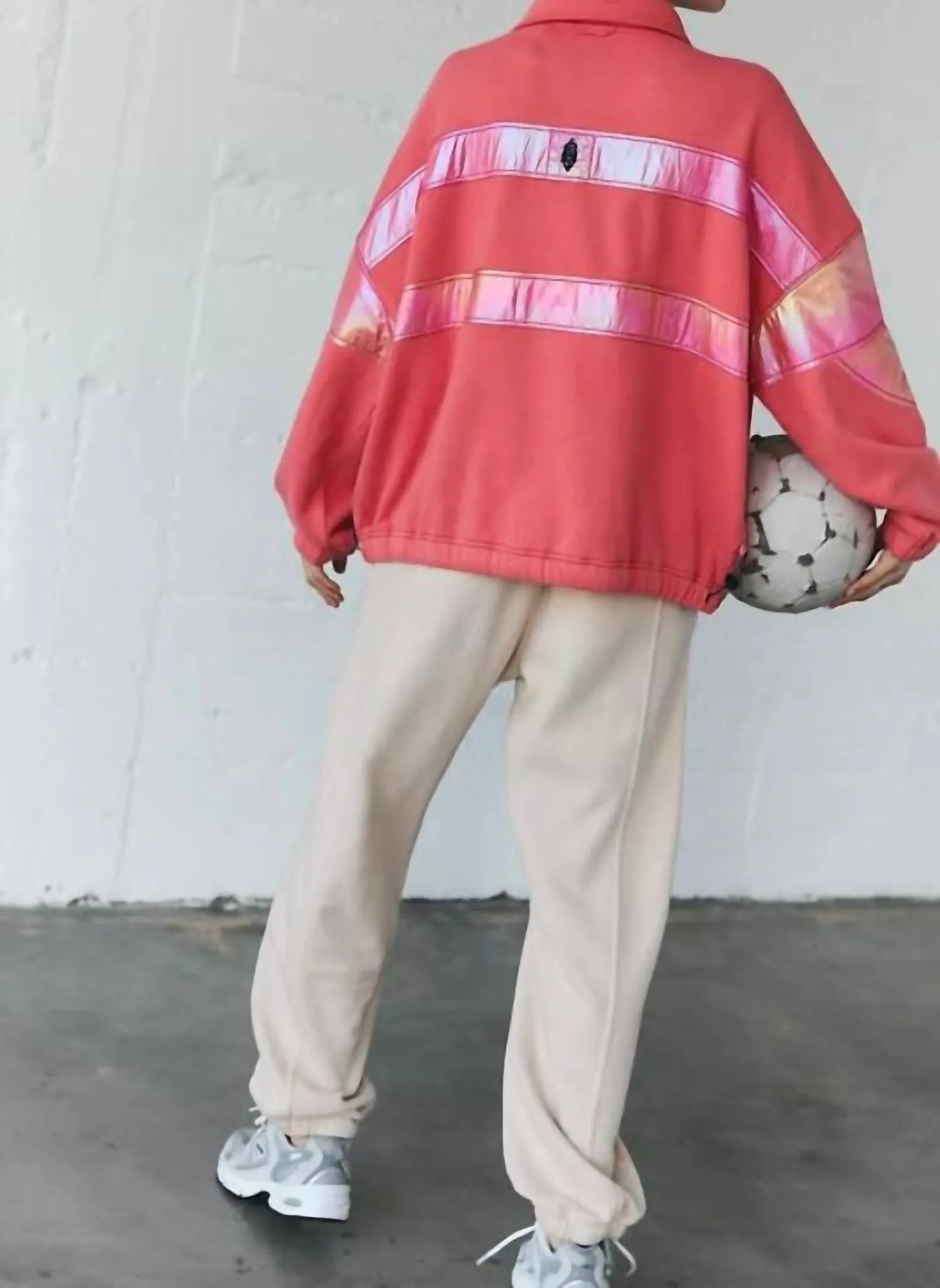 Free People - Away We Go Half Zip Jacket