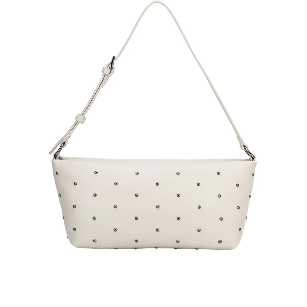 Gil Metal Studs - Butter White