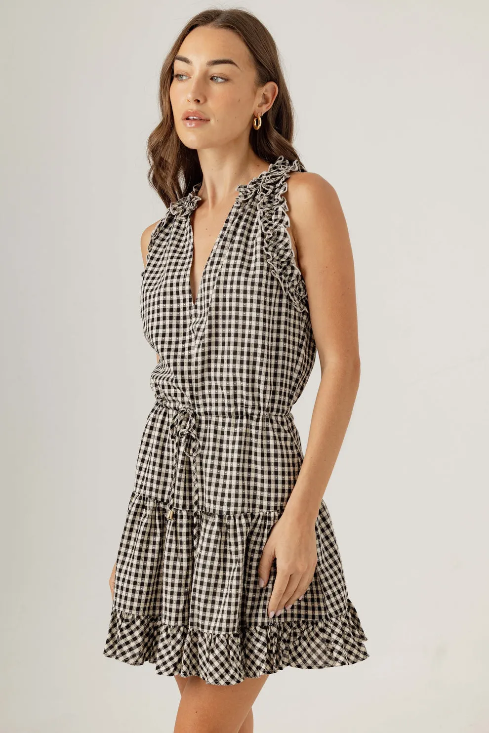 GINGHAM BLISSE DRESS