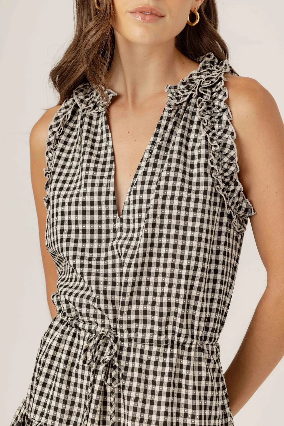 GINGHAM BLISSE DRESS