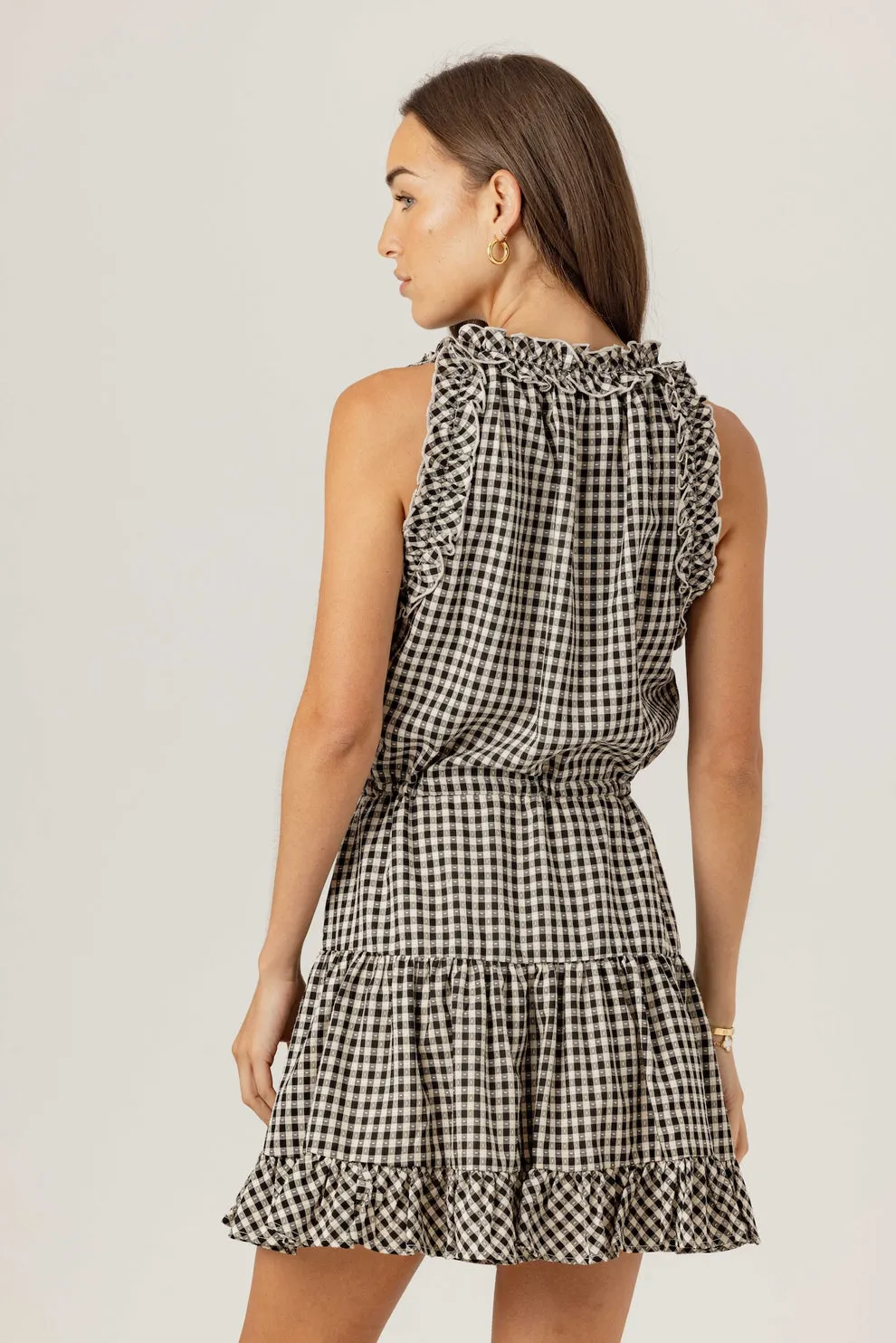 GINGHAM BLISSE DRESS