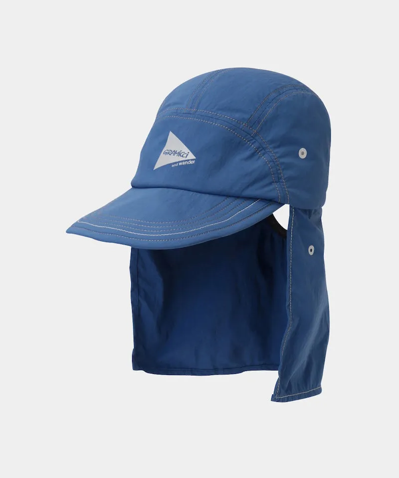 Gramicci x and wander Brushed Nylon Sunshade Cap