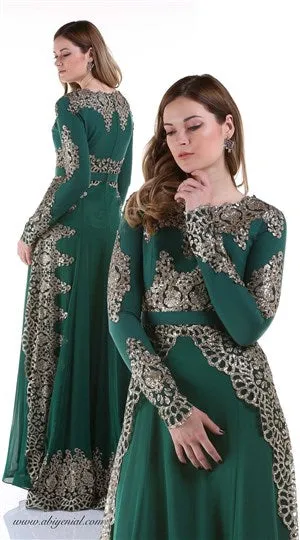 Green Evening Dress