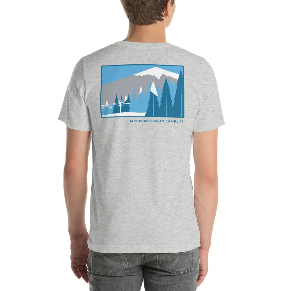 Hart Prairie Quad Chairlift Men's Short Sleeve Shirt