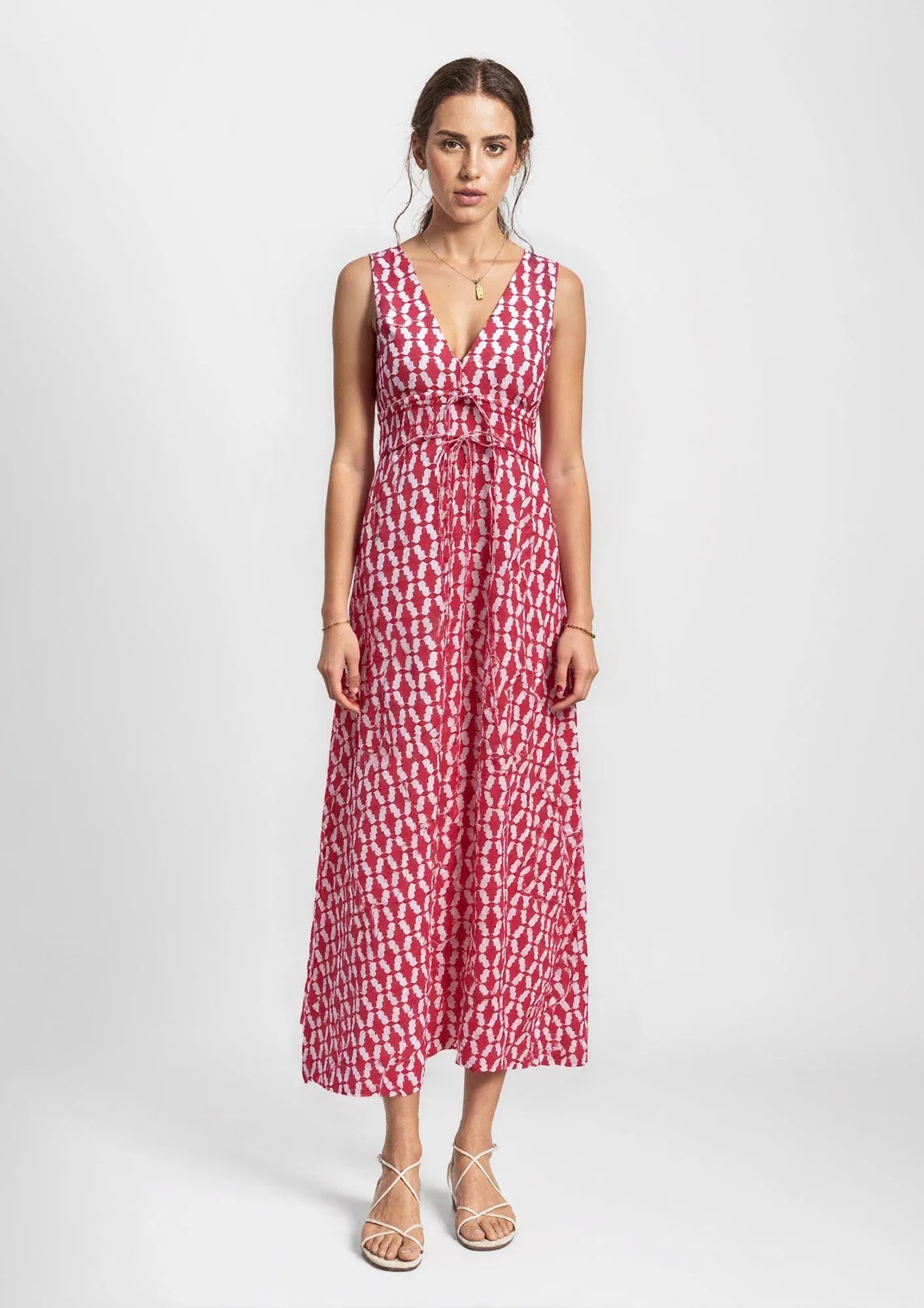 LACES CORAL DRESS