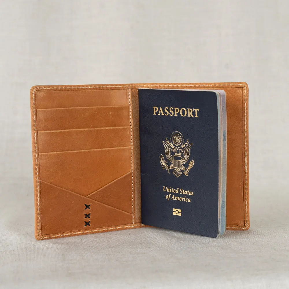 Leather Passport Wallet