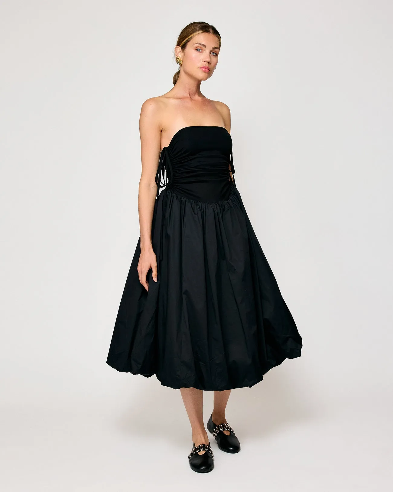LIANNA MIX MEDIA DRESS