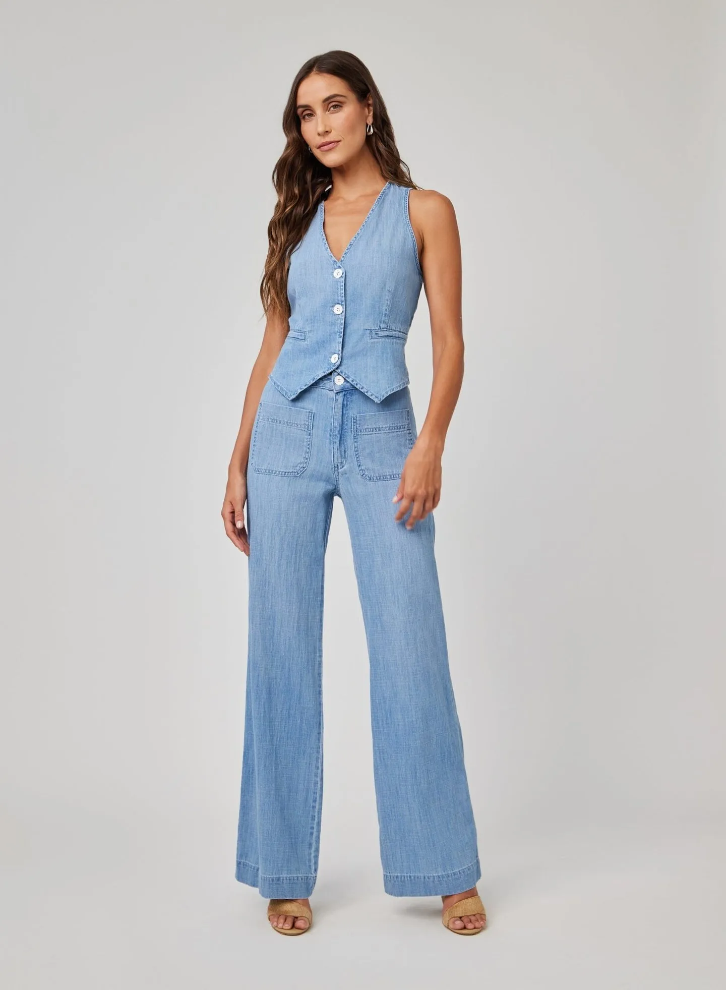 LOLA TWO POCKET WIDE LEG