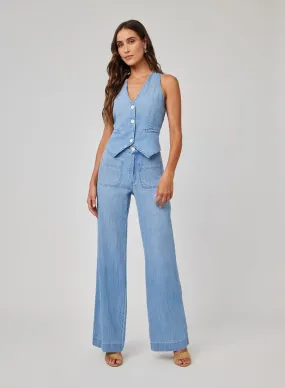 LOLA TWO POCKET WIDE LEG