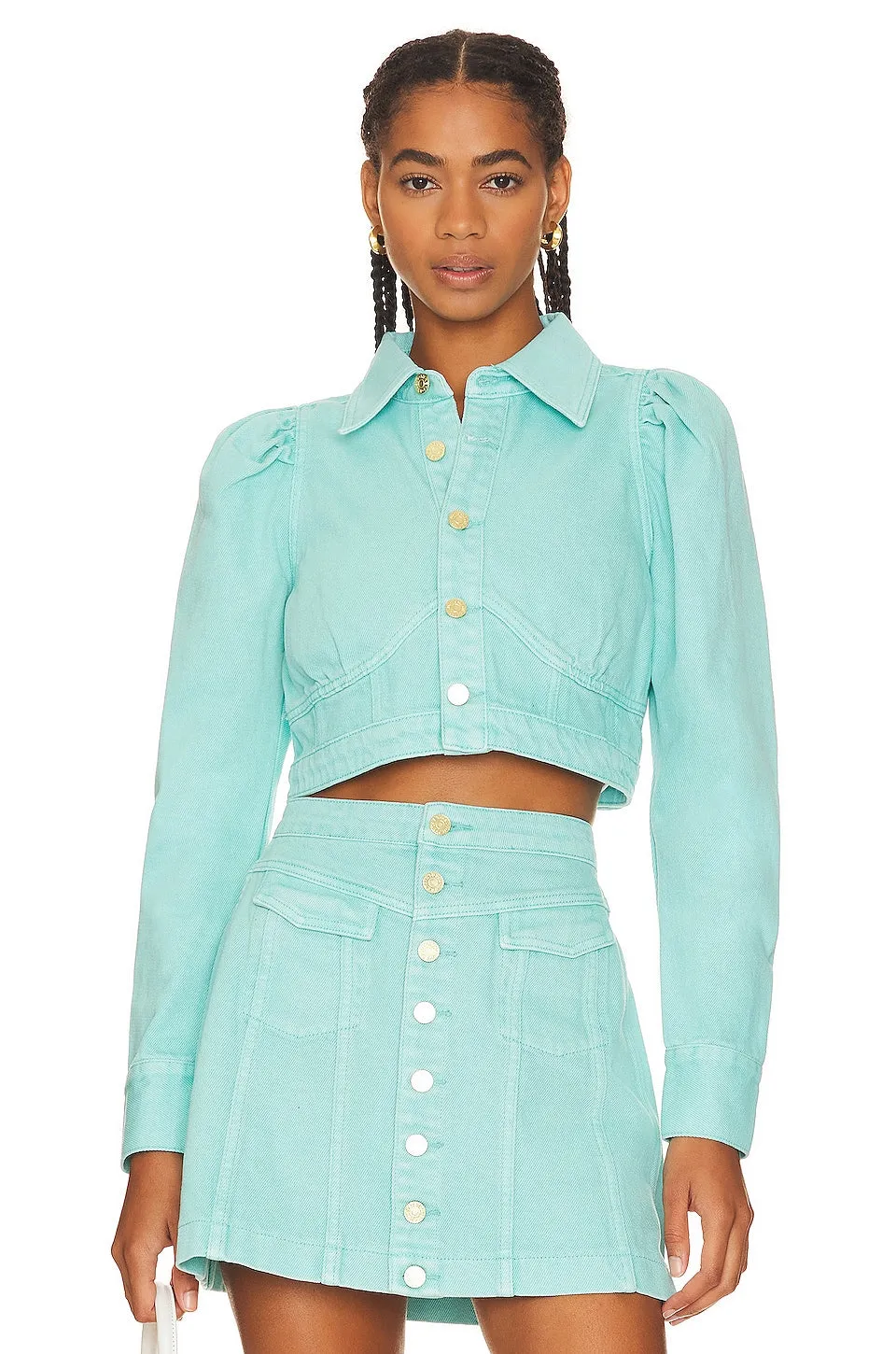 Lottie Jacket - Aquamarine