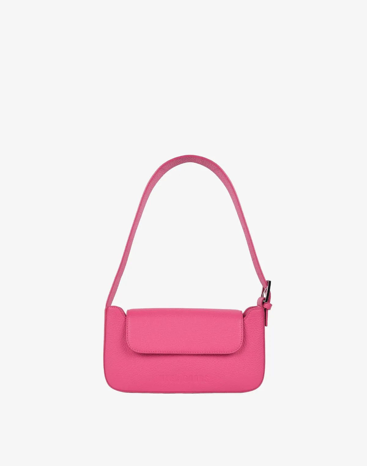 Luxe Buckle Bag - Fuschia
