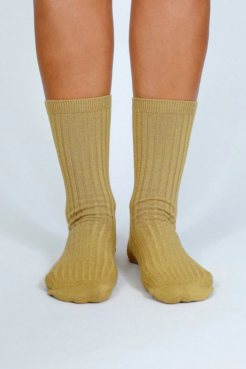 Luxe Sock - Heather/Honey