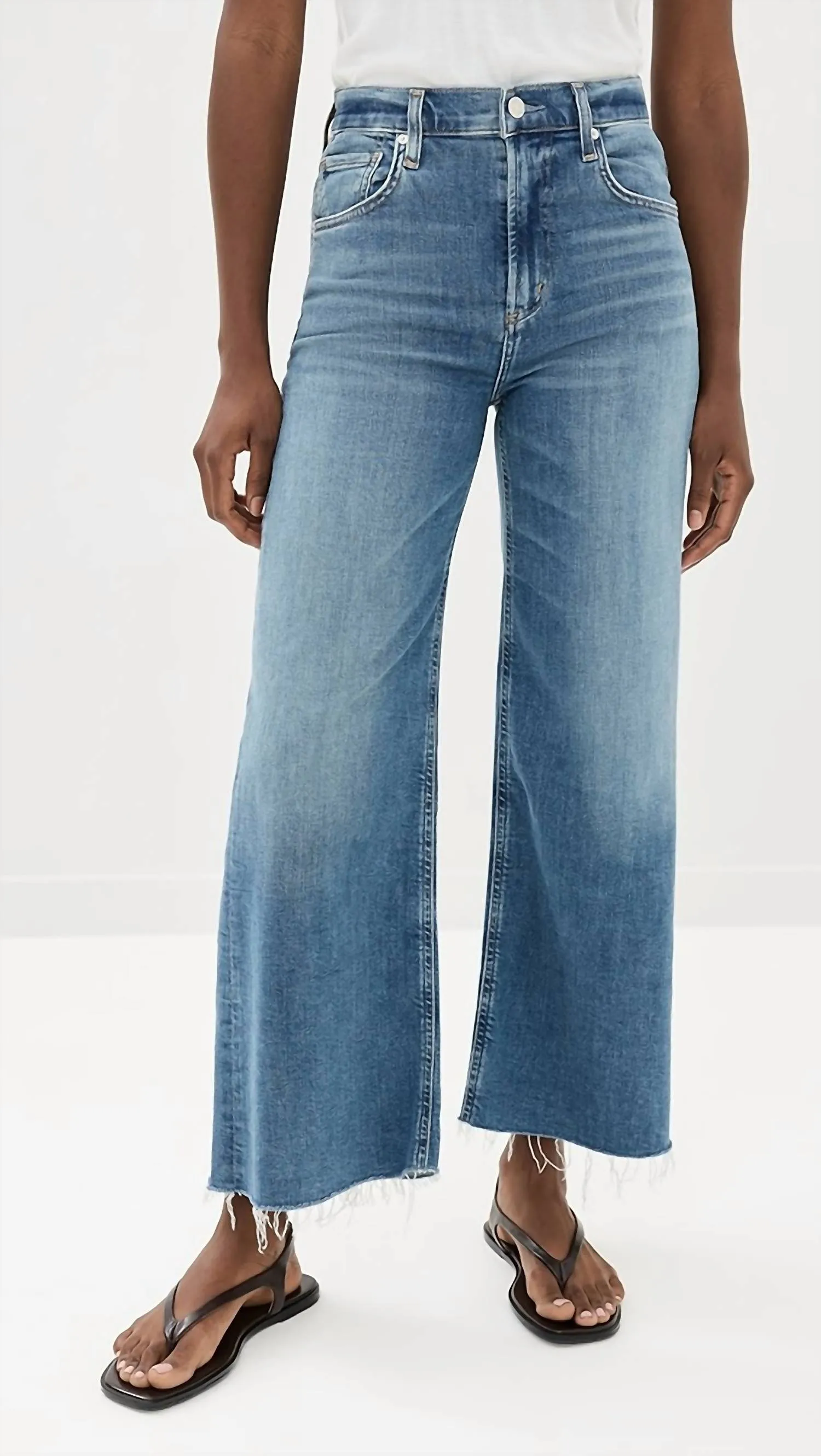 Lyra Crop Wide Leg Jeans