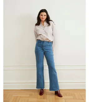 Marie Flare Leg Jeans - Light Indigo