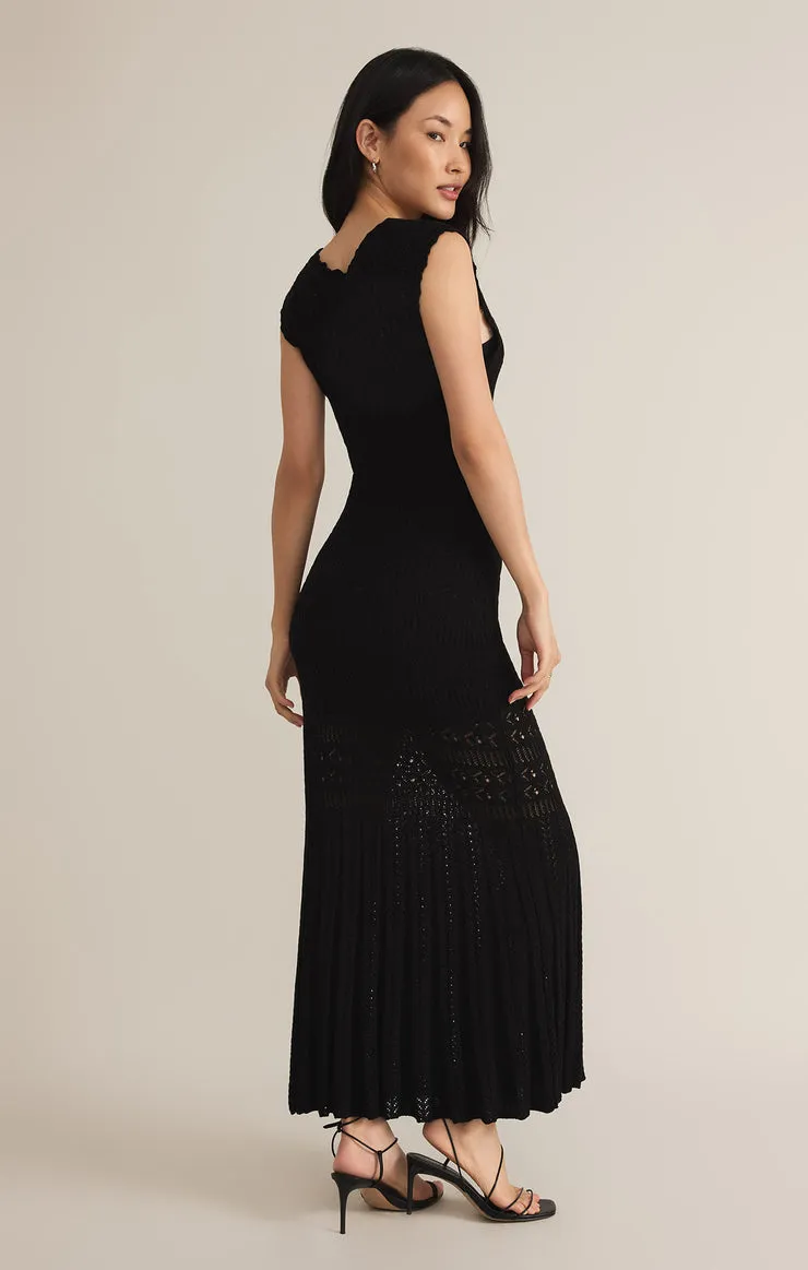 MARSELLA CROCHET MIDI DRESS