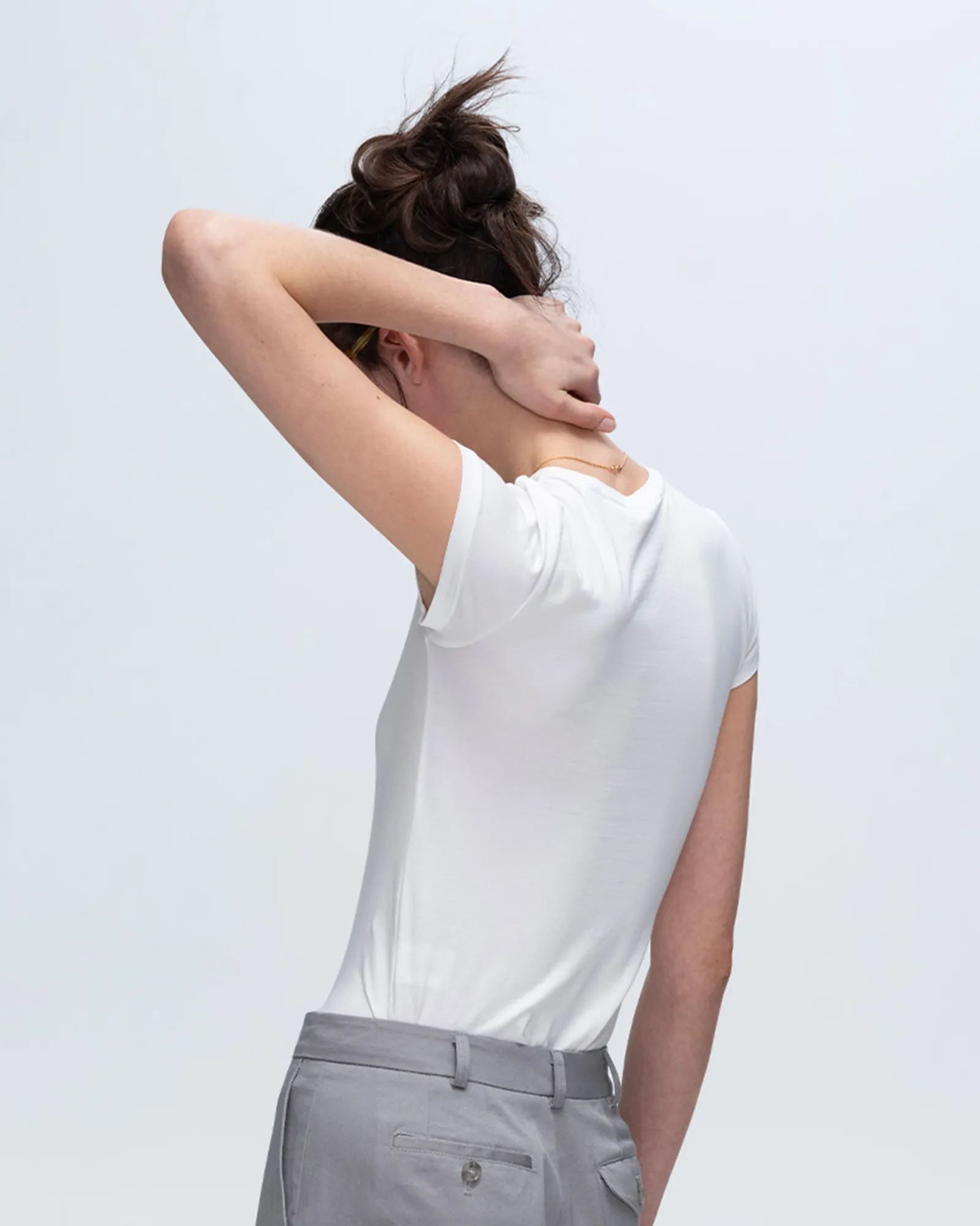 Pima Cotton Baby Tee - White