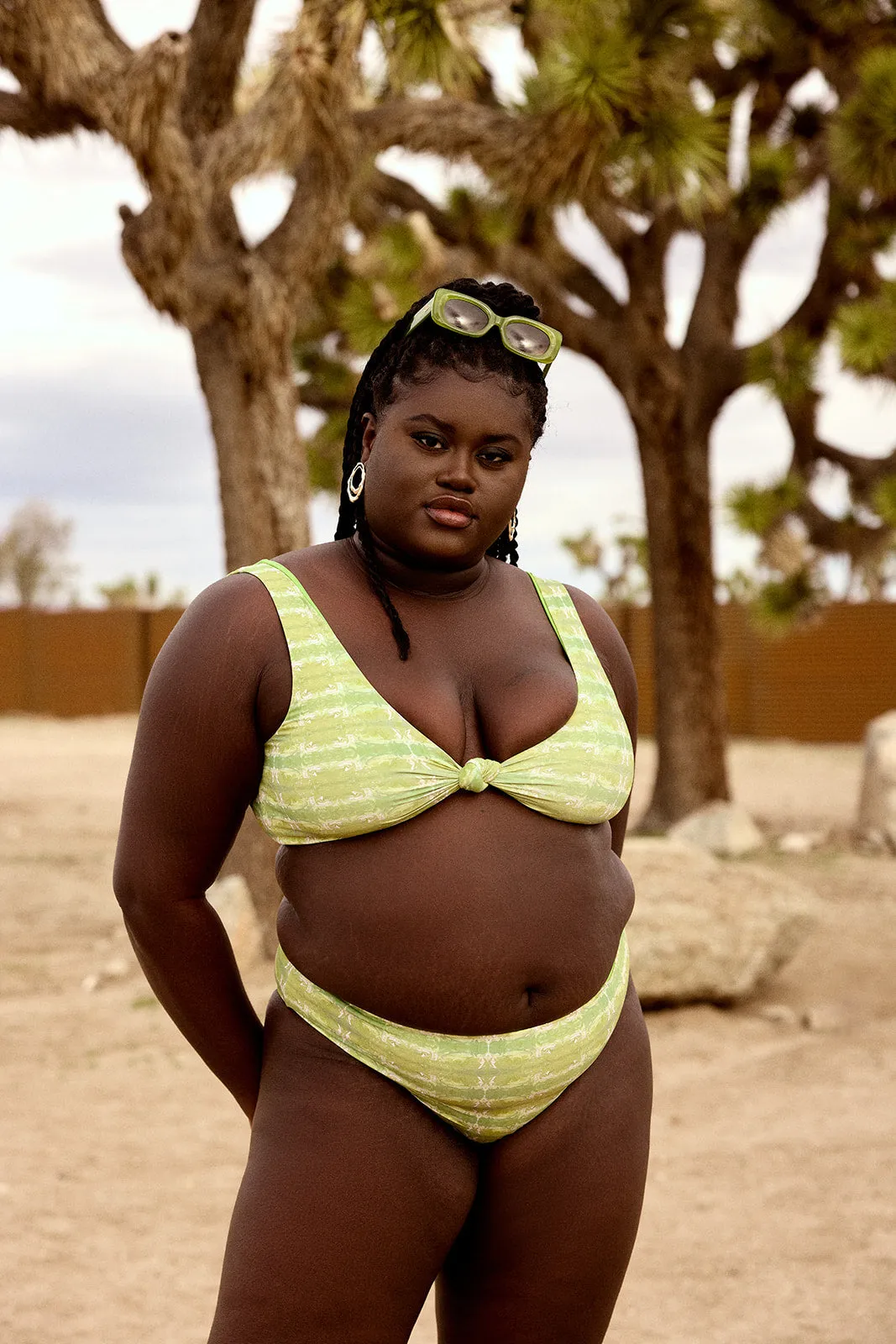 Playa Swim Bottom - Lime