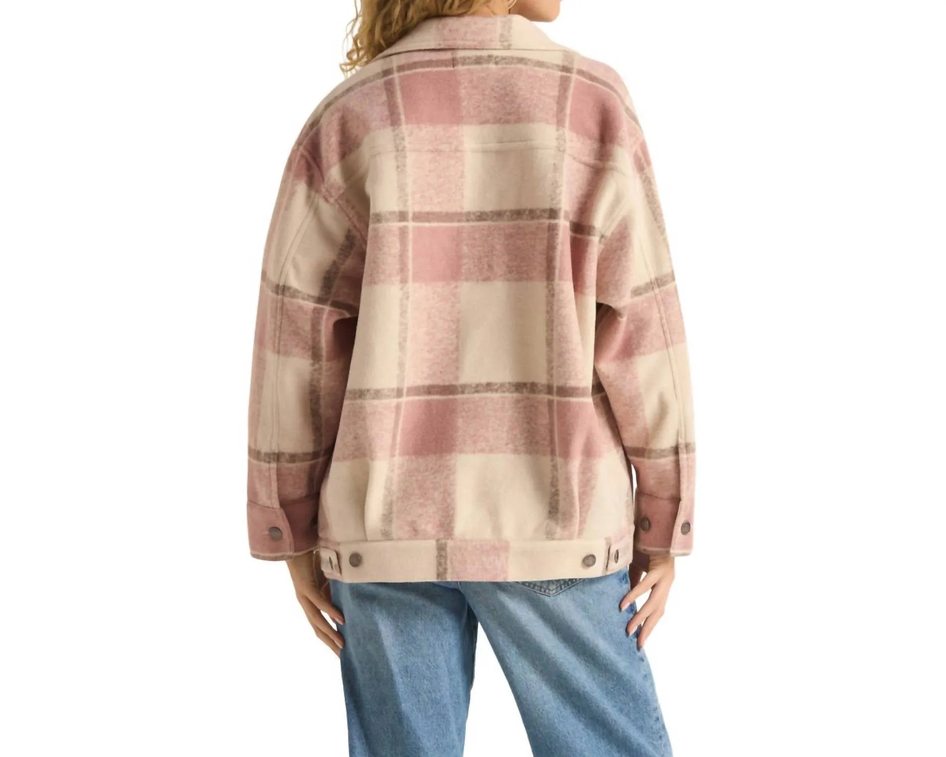 Preston Knit Plaid Jacket
