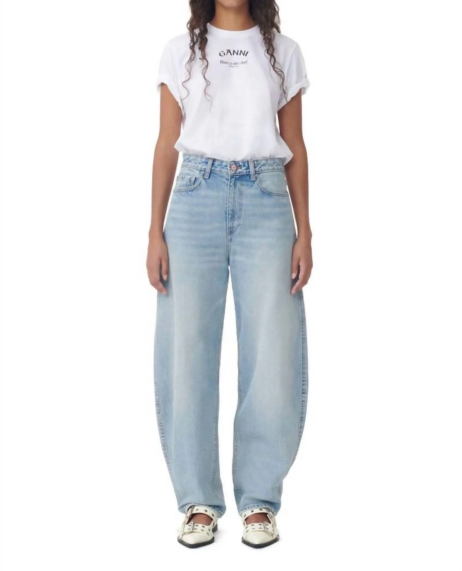 Rigid Stary Jeans - Light Blue Vintage