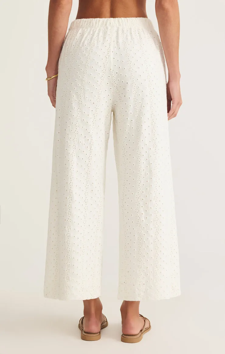 ROMI KNIT EYELET PANT
