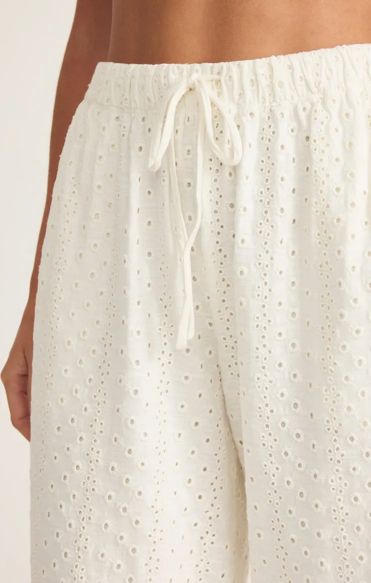 ROMI KNIT EYELET PANT