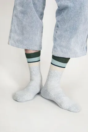 Sam - Heather Grey Men's Socks