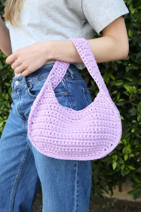 Sand Crochet - Blush Purple