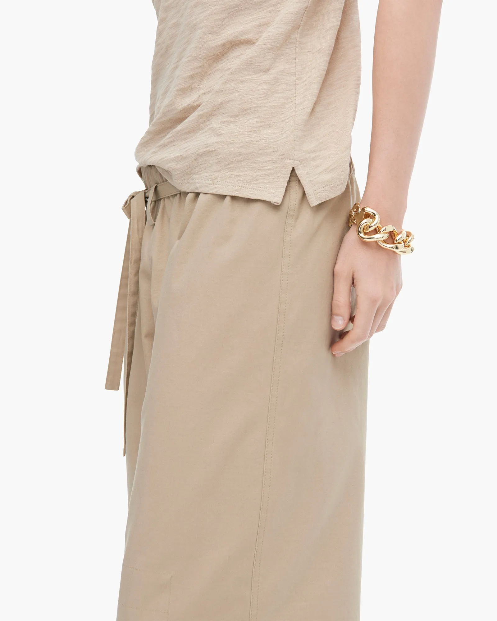 Slub Jersey Sleeveless Schoolboy - Dune
