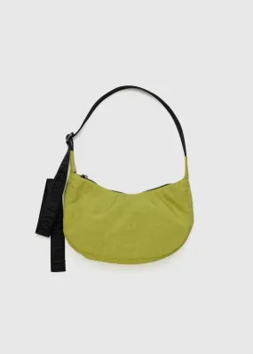 Small Nylon Crescent Bag - Lemongrass