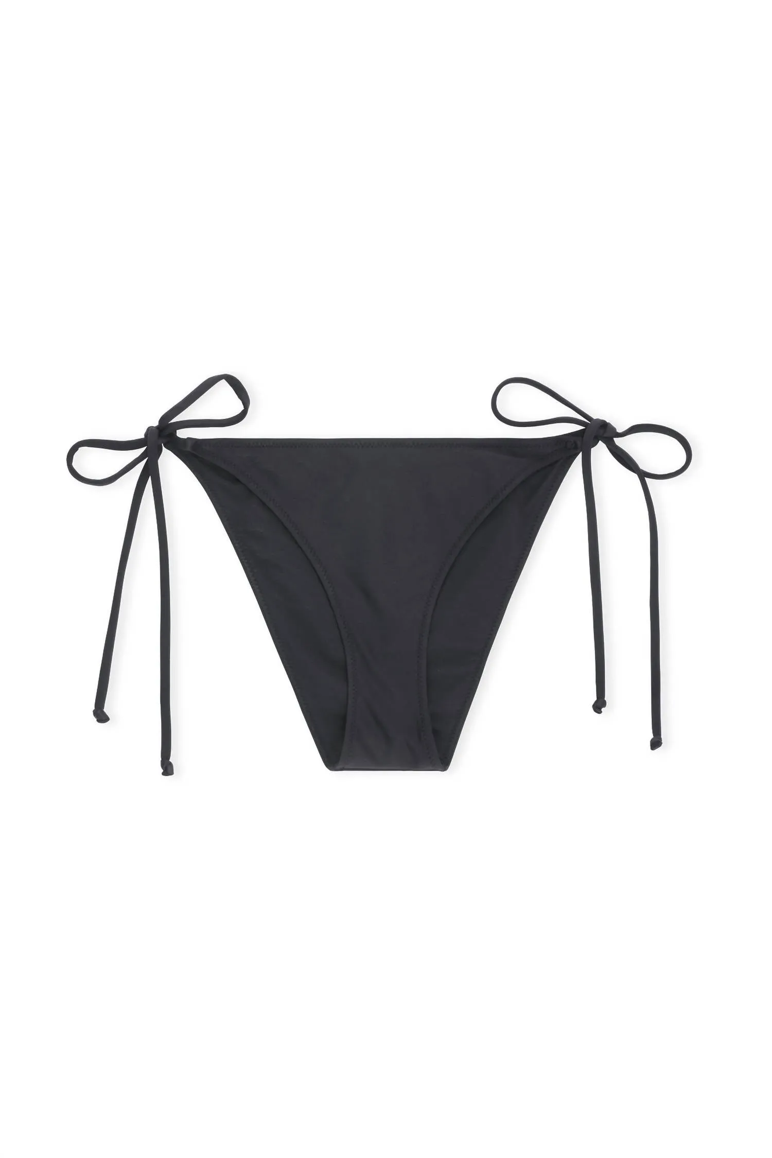 String Bikini Bottom - Black